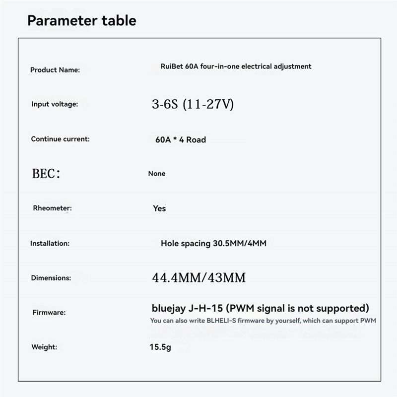 ABJL-F7 FC&ESC FPV Stack F722  - Fpv Flight Controller F7 Stack 60A recension och pris