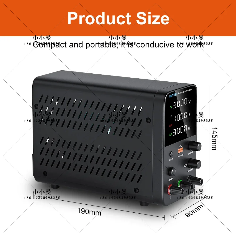 Wanptek Programmable DC Power  - Programmable Dc Power Supply 30V 10A recension och pris